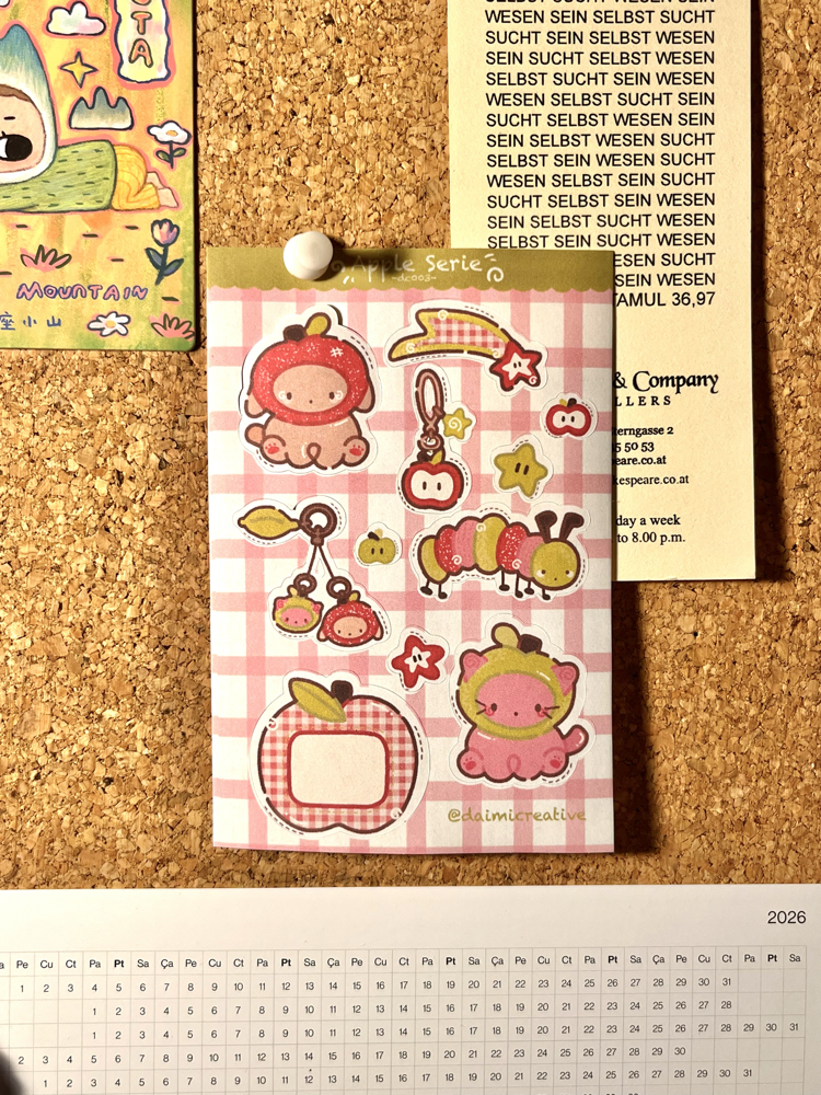 Apple Serie Sticker Sheet