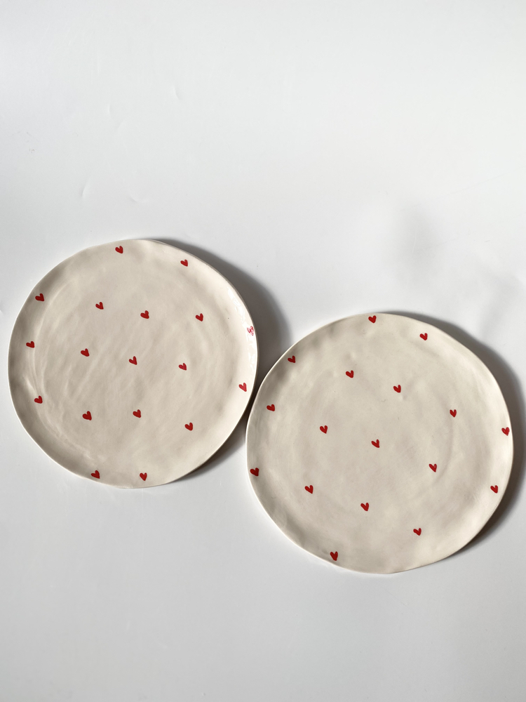 Pure Heart Plate 17 cm 1 pieces