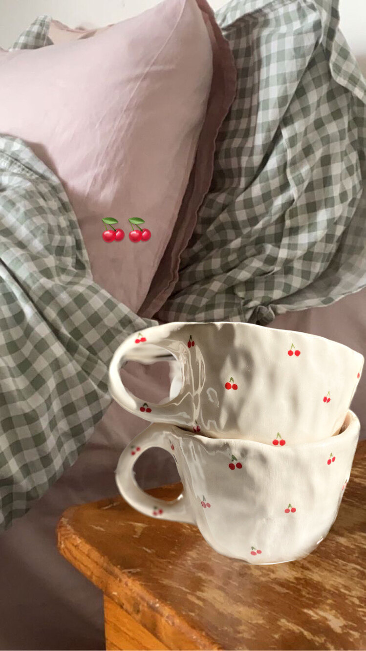 Vişne Handmade Mug 1 adet