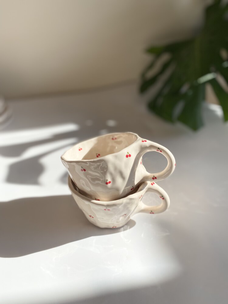 Vişne Handmade Mug 1 adet