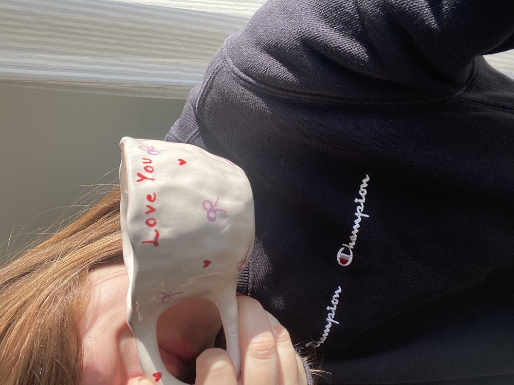 Love You Mug 1 adet