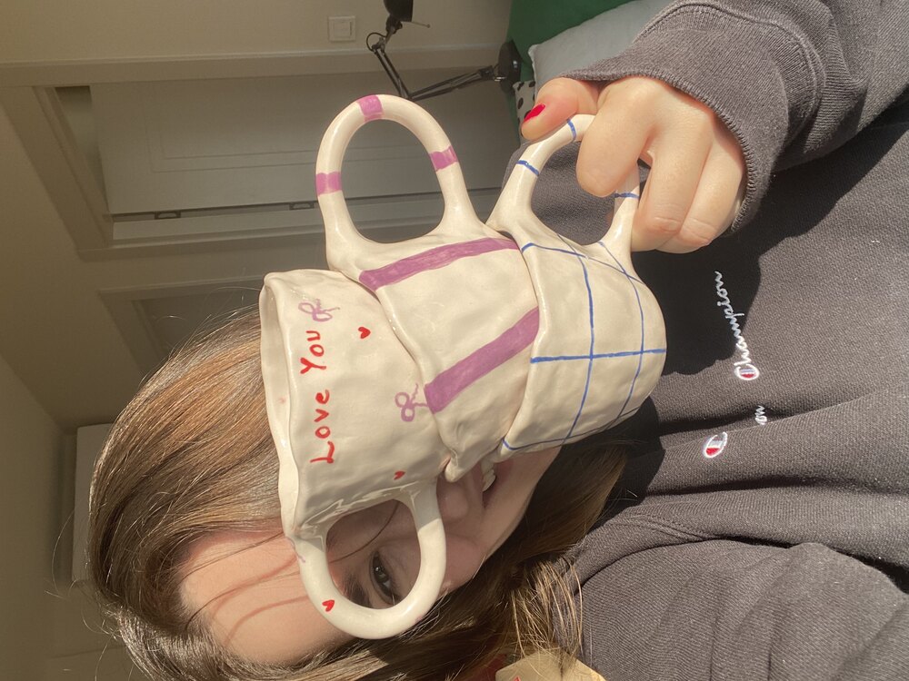 Love You Mug 1 adet