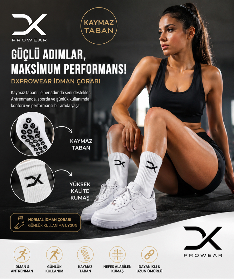 DK PROWEAR KAYMAZ ÇORAP