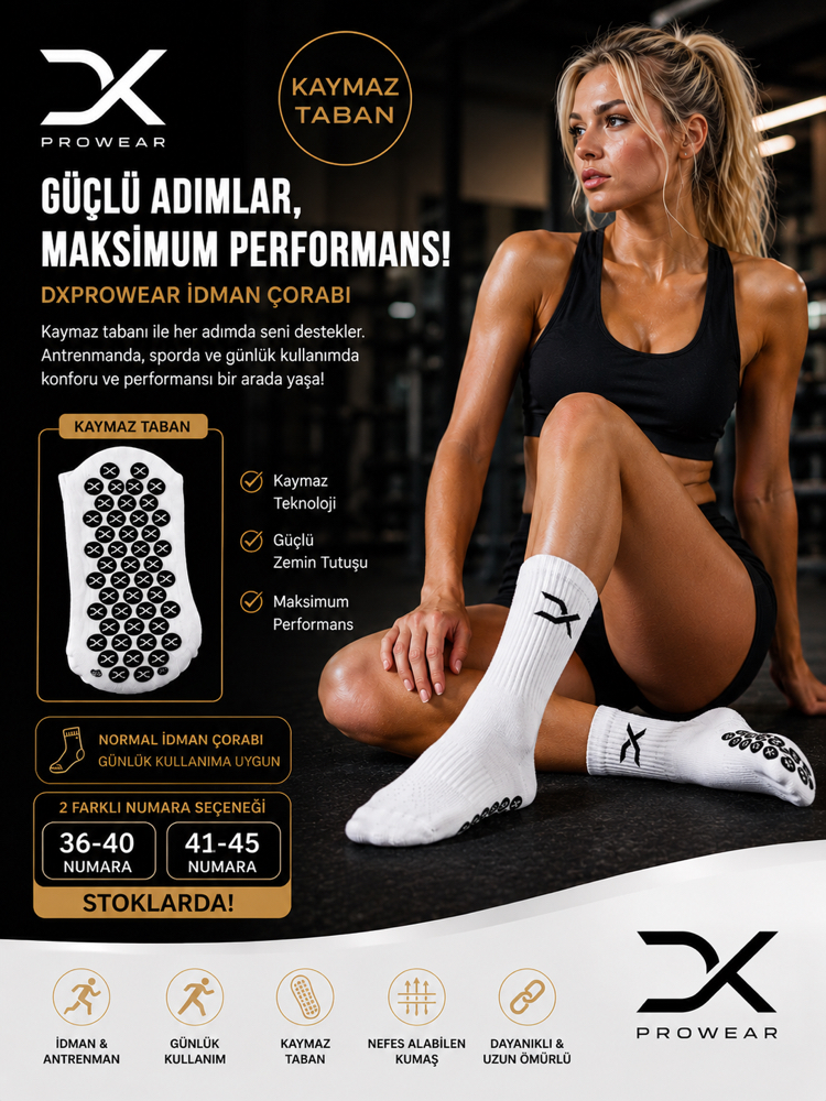 DK PROWEAR KAYMAZ ÇORAP