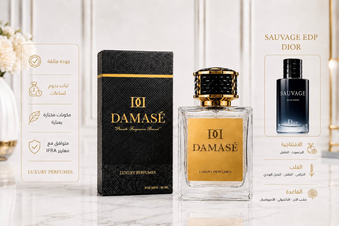 SAUVAGE EDP 60 ml جودة الاصلي المدعوم