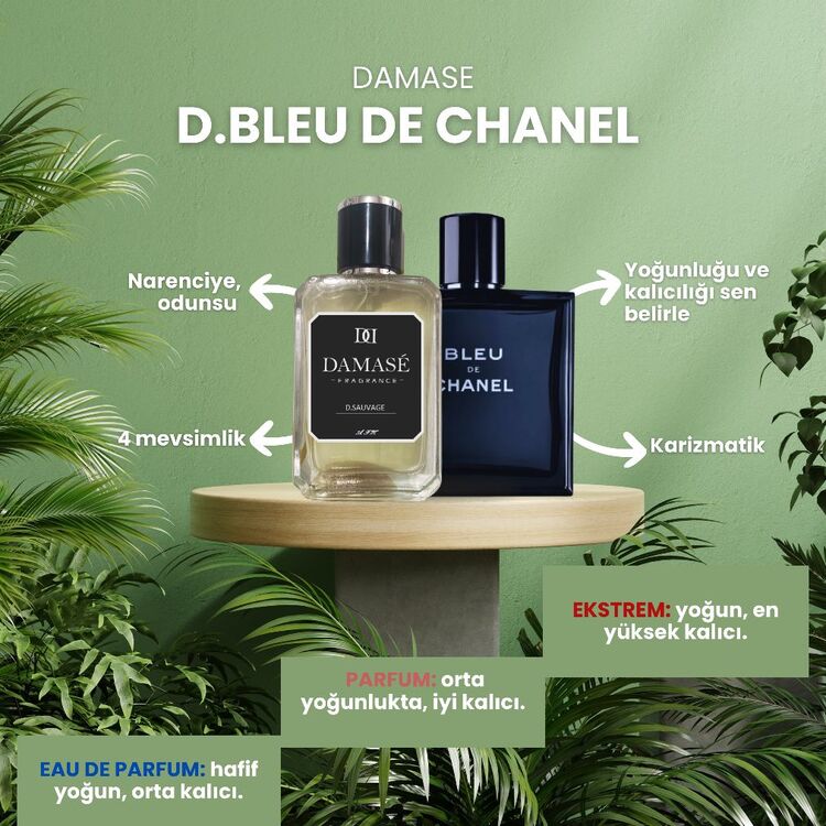 Blue de chanel EX 60ML & اول تركيز عالي