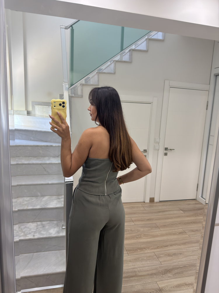 Büstiyer pantolon takım