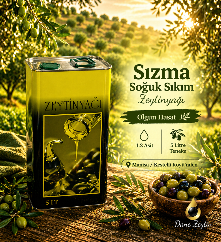 Sızma Zeytinyağı 5 LT