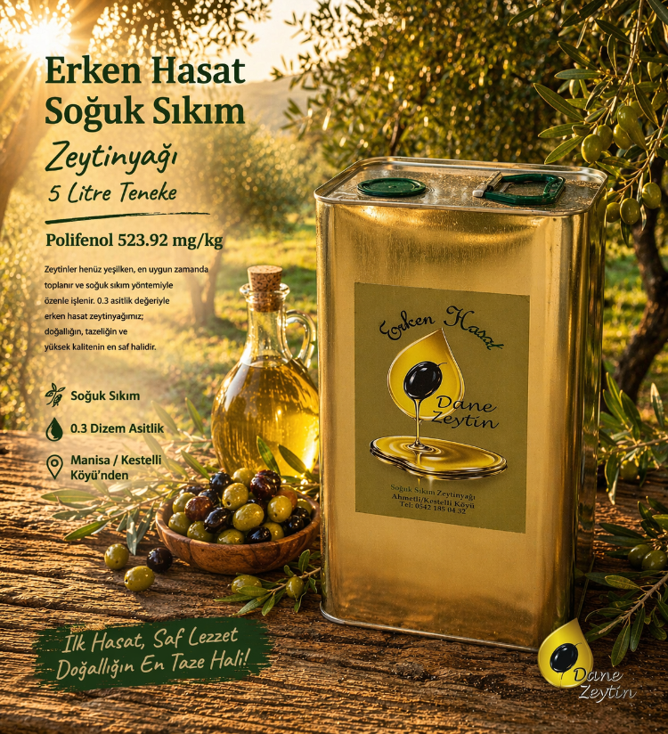 Erken Hasat Zeytinyağı 5 LT