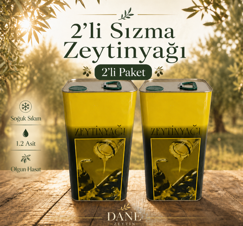 2'li Paket - Sızma Zeytinyağı 10 LT