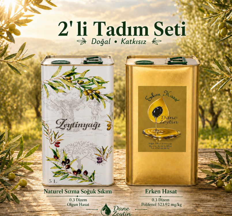 2'li Tadım Seti 10 LT (Naturel Sızma + Erken Hasat)