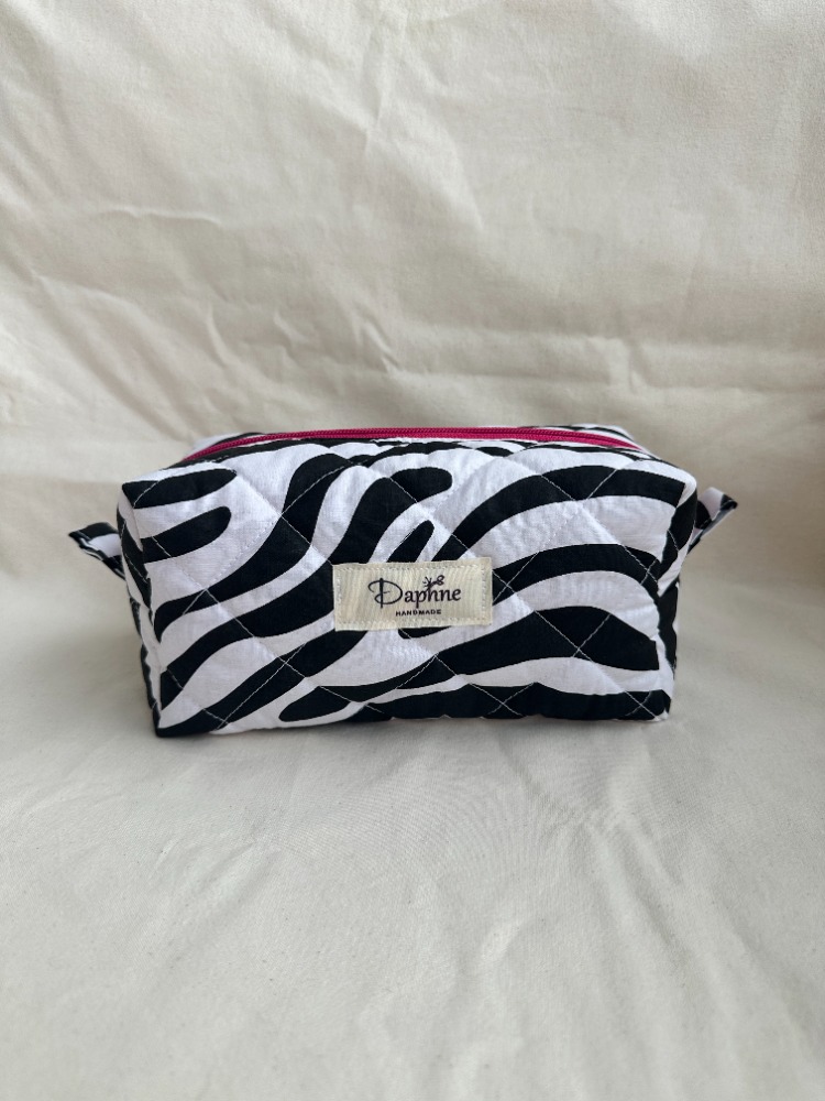 Zebra Makyaj Çantası