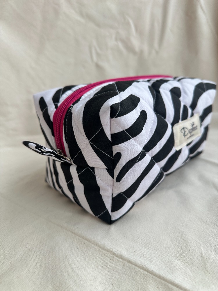 Zebra Makyaj Çantası