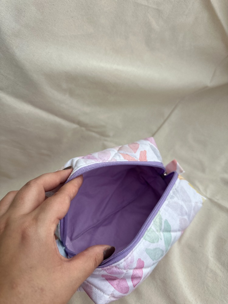 Soft Yapraklar Makyaj Çantası