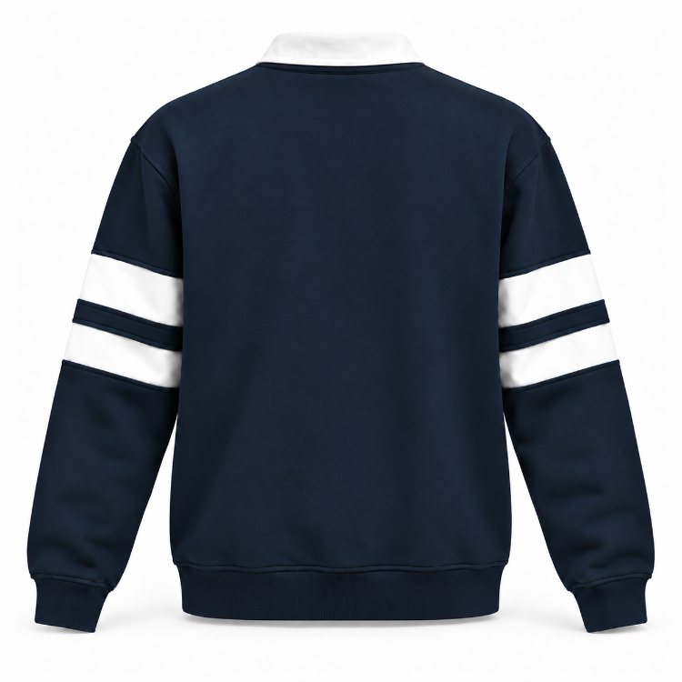 Dark Passage by Legacy Polo Yaka Sweatshirt