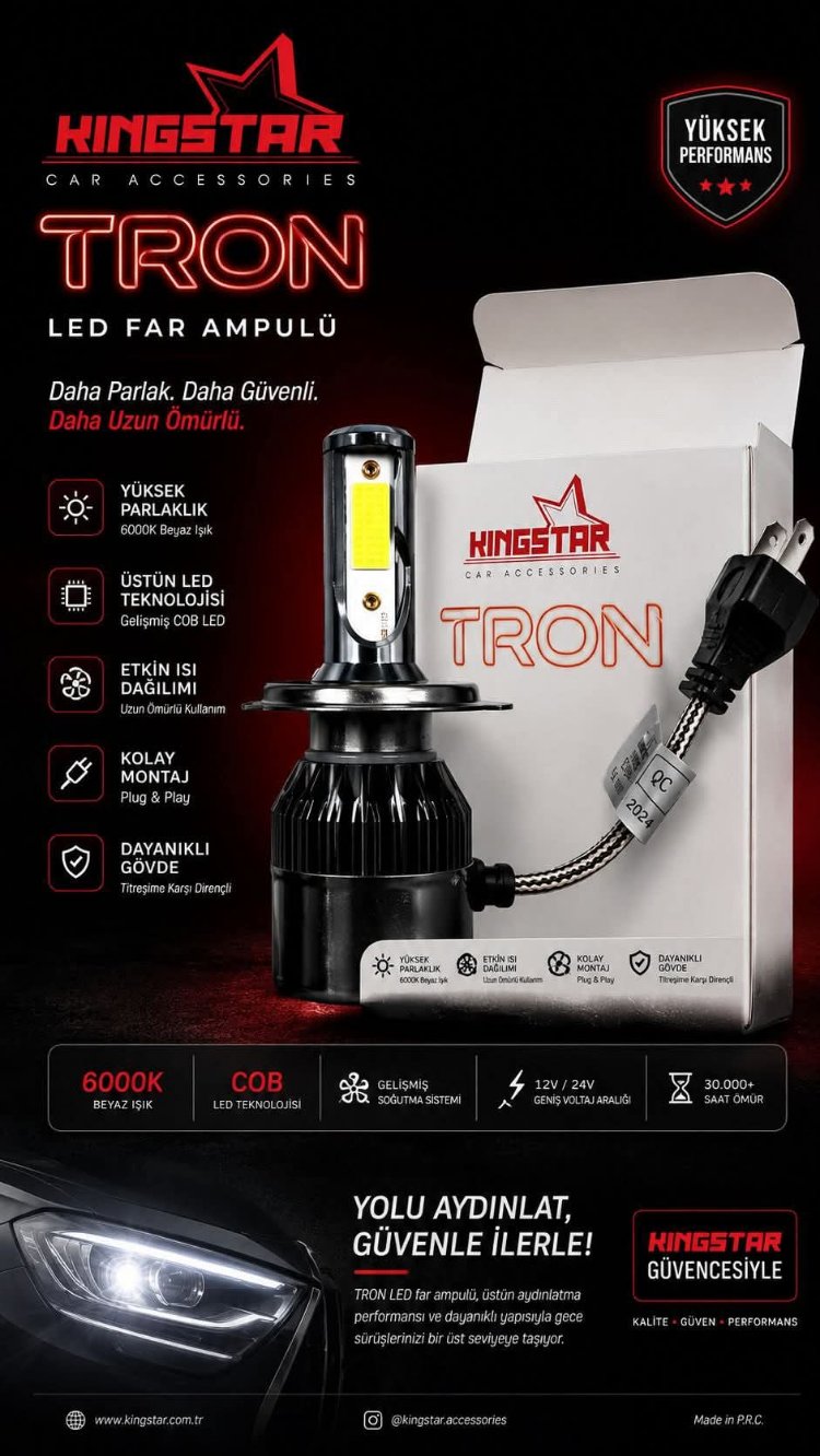 LED Xenon Ampül Çeşitleri 