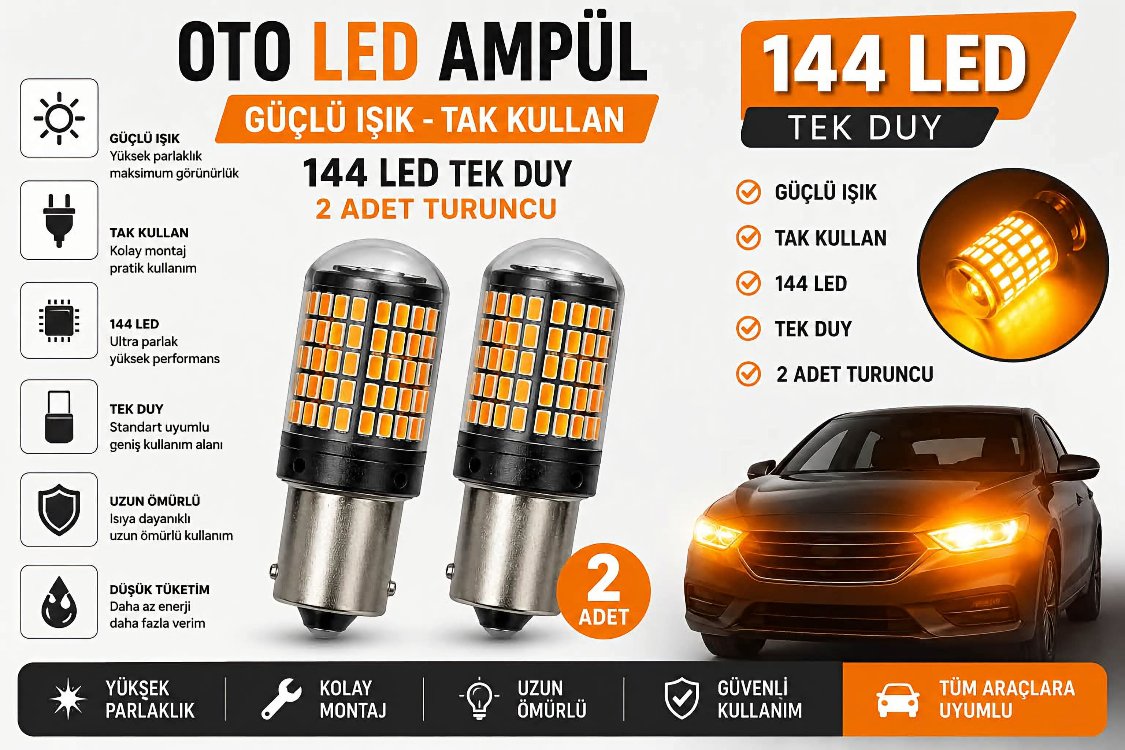 LED Ampül Sinyal 