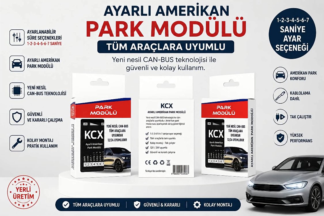 Ayarlı Amerikan Park Modülü 