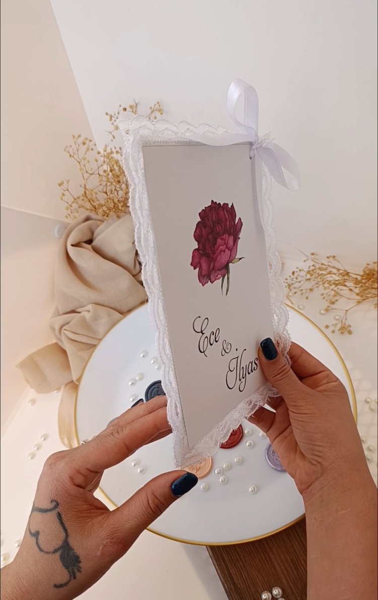 İkiz premium, hazır işçiliksiz davetiye