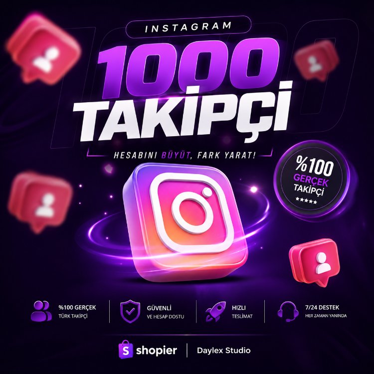 İnstagram 1000 Takipçi