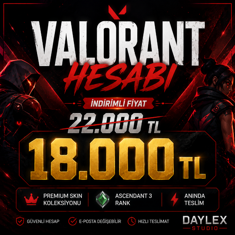VALORANT PREMIUM HESAP – ASCENDANT 3