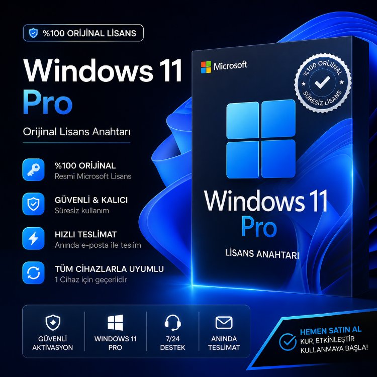 Windows 11 Pro Lisans Anahtarı