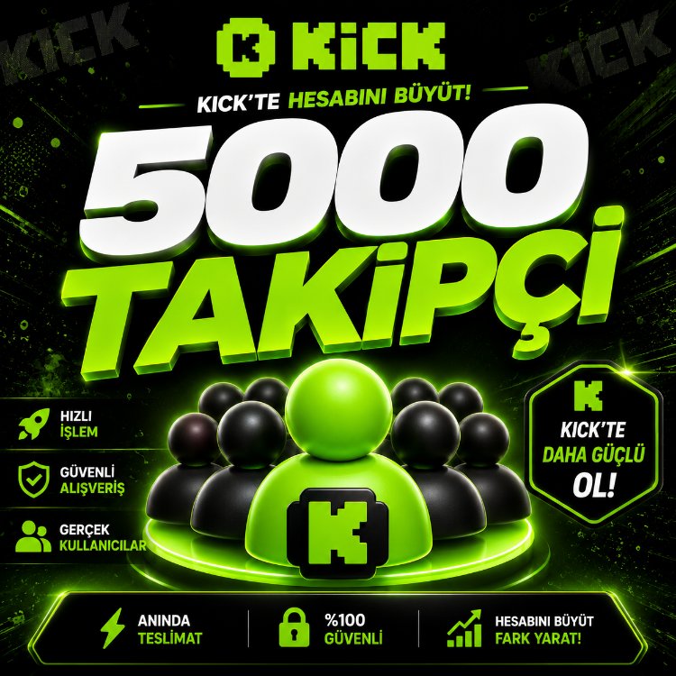 Kick 5000 Takipçi