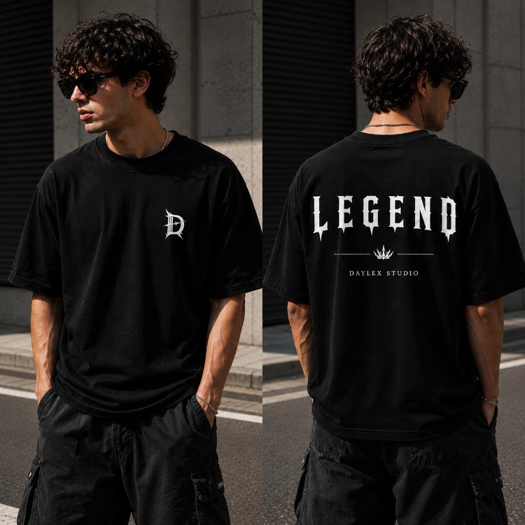 LEGEND Premium Oversize Erkek Tişört
