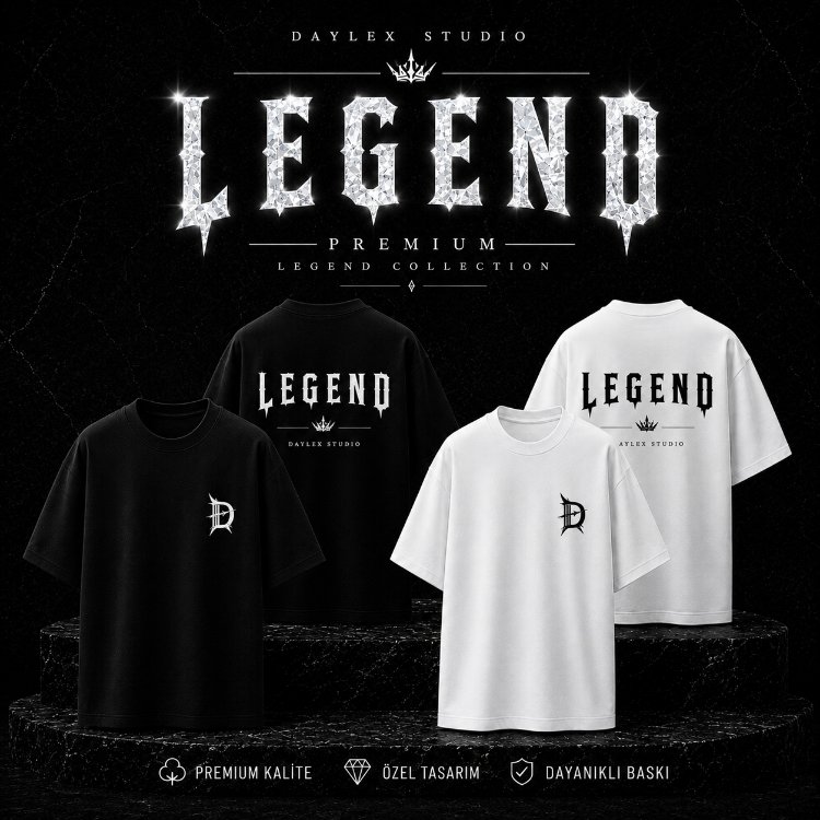 LEGEND Premium Oversize Erkek Tişört