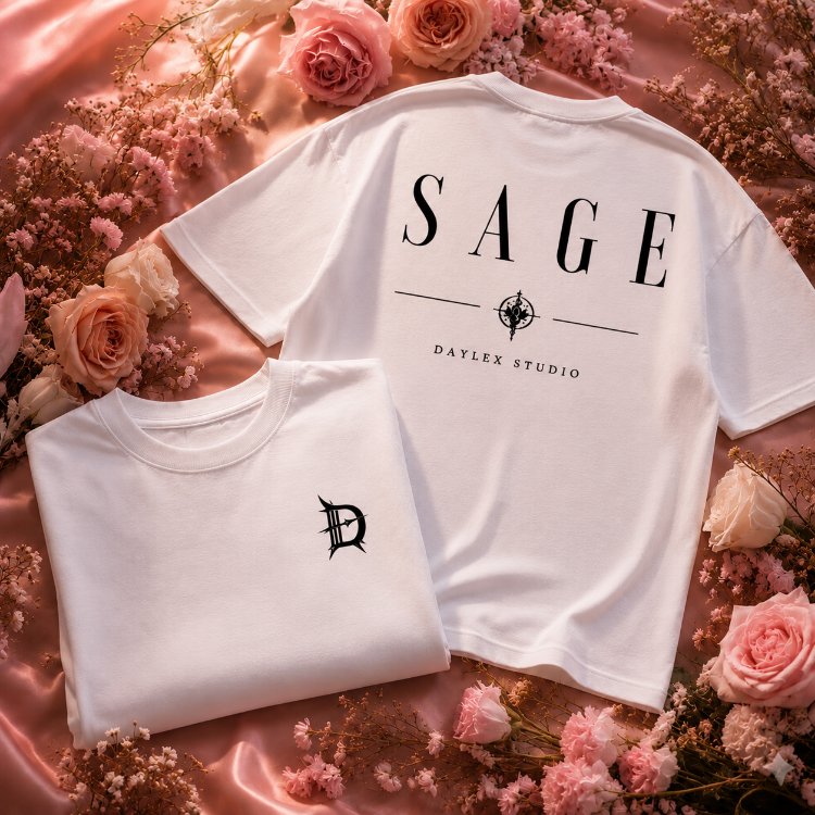 SAGE Premium Kadın Oversize Tişört