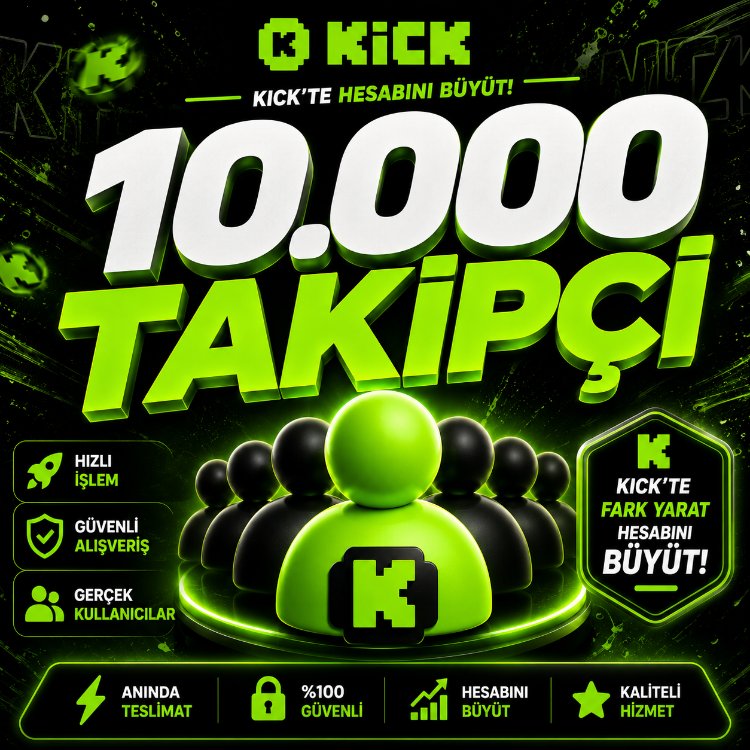 Kick 10.000 Takipçi