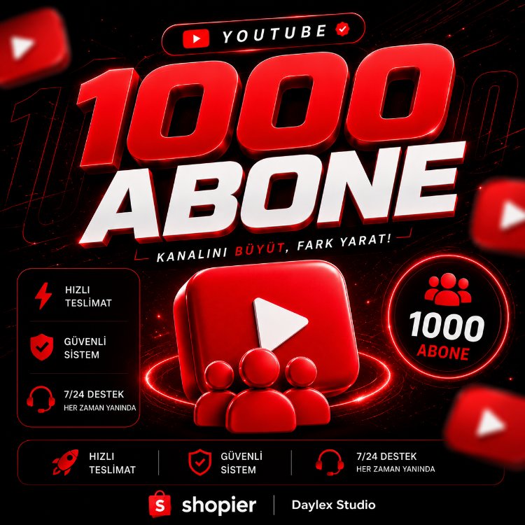 Youtube 1000 Abone