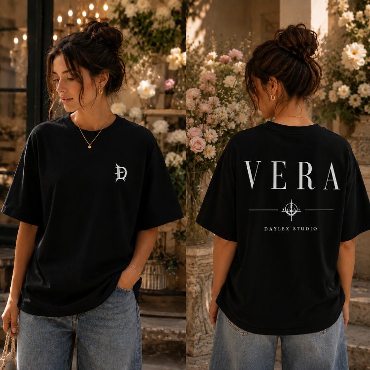 VERA Premium Kadın Oversize Tişört