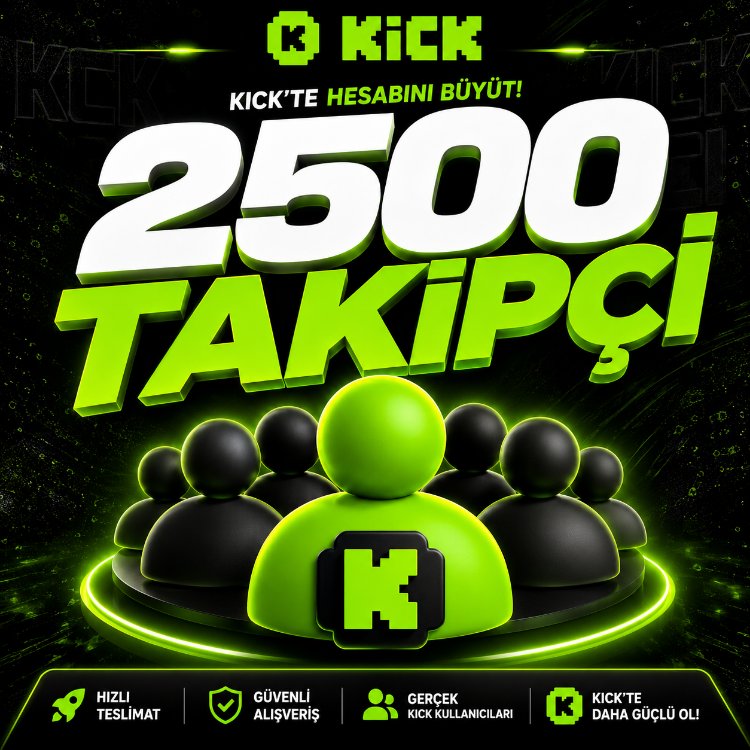 Kick 2500 Takipçi
