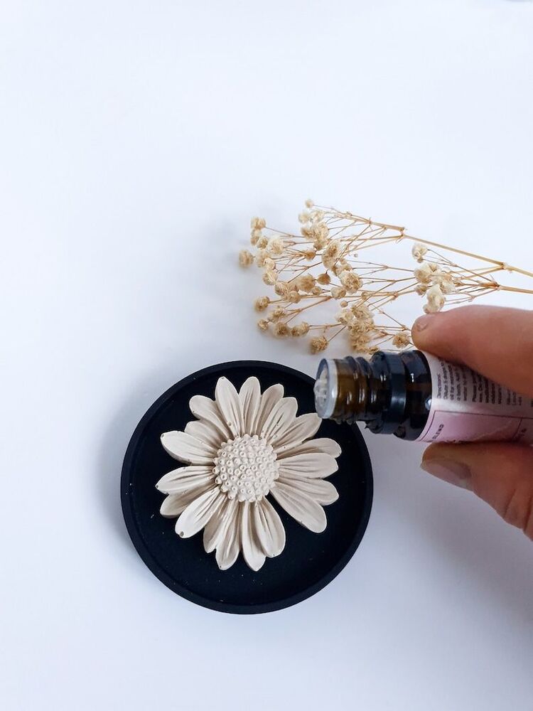AromaBloom - PAPATYA El Yapımı Doğal Taş Difüzör