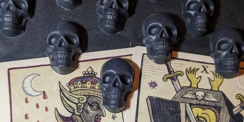 Kuru Kafa 5 Model 10' lu Set 130 Gram  Lüks El Yapımı Soya Wax Melts Buhurdanlık Mumu
