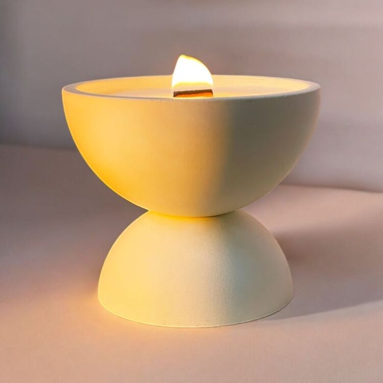 Luminé Aura – Çift Katlı Lüks Soya Mum