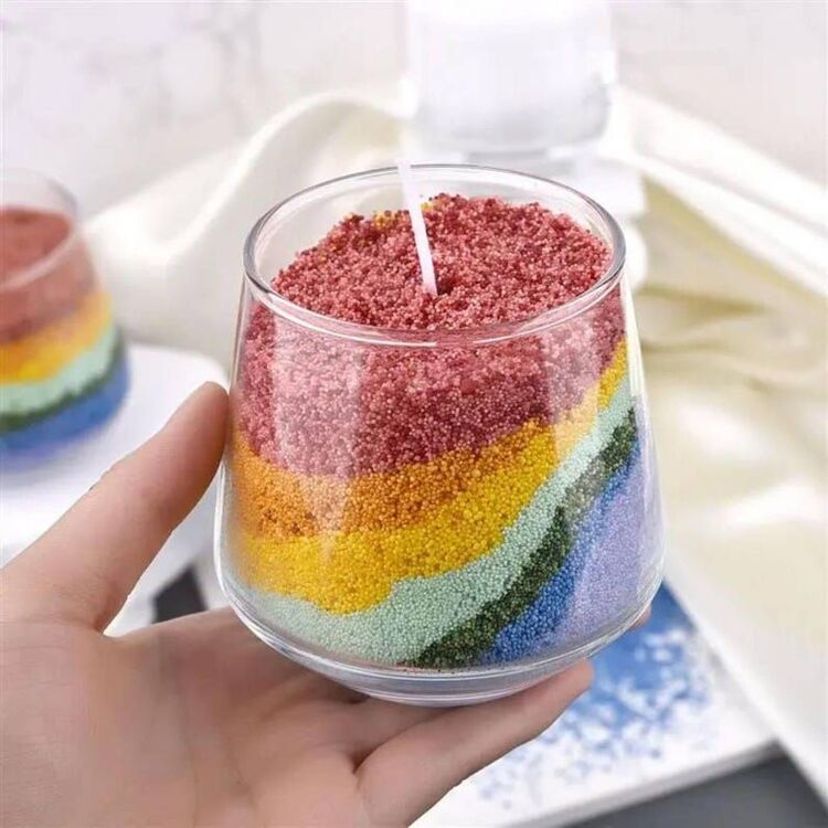 İnci Tozu Mum – Zarafetin ve Işığın Buluştuğu Sanat