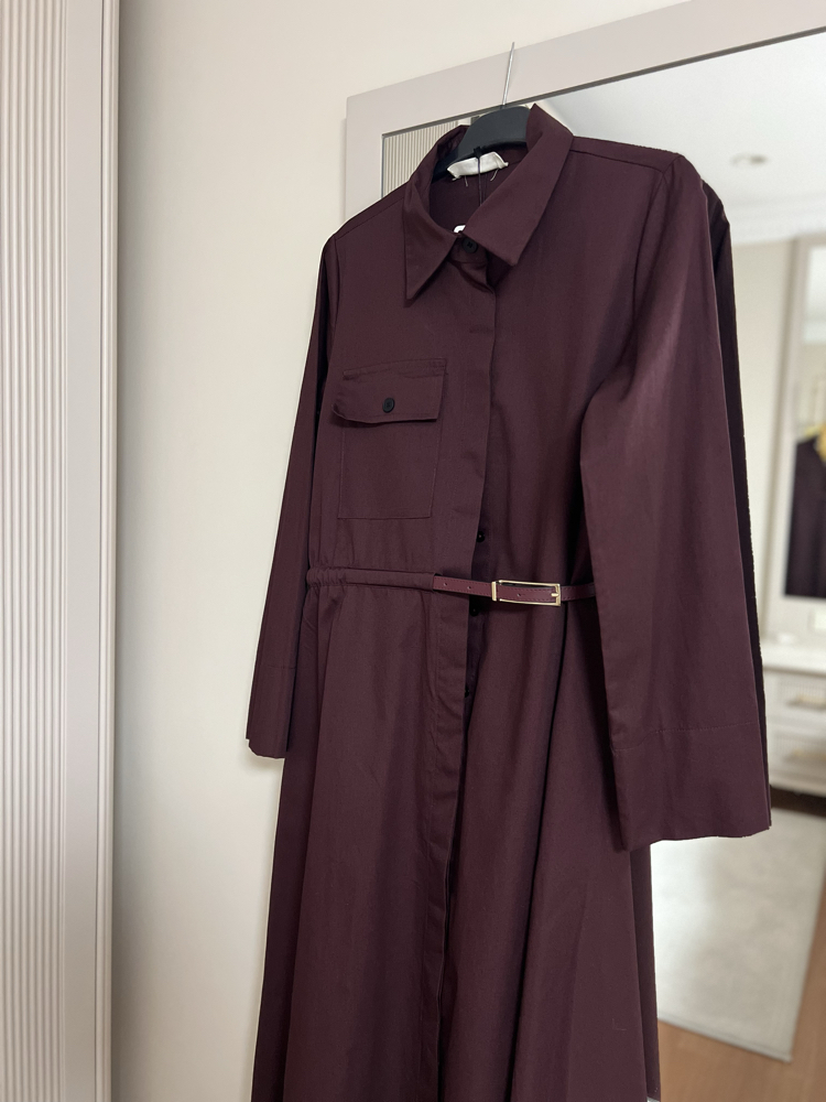 Poplin Elbise