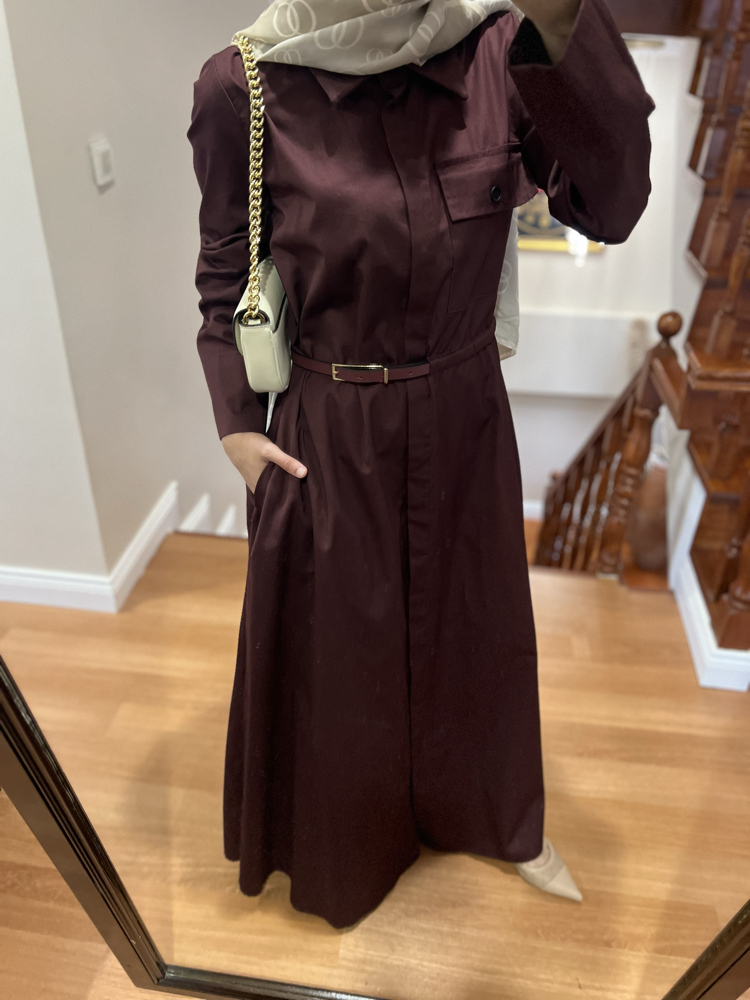 Poplin Elbise