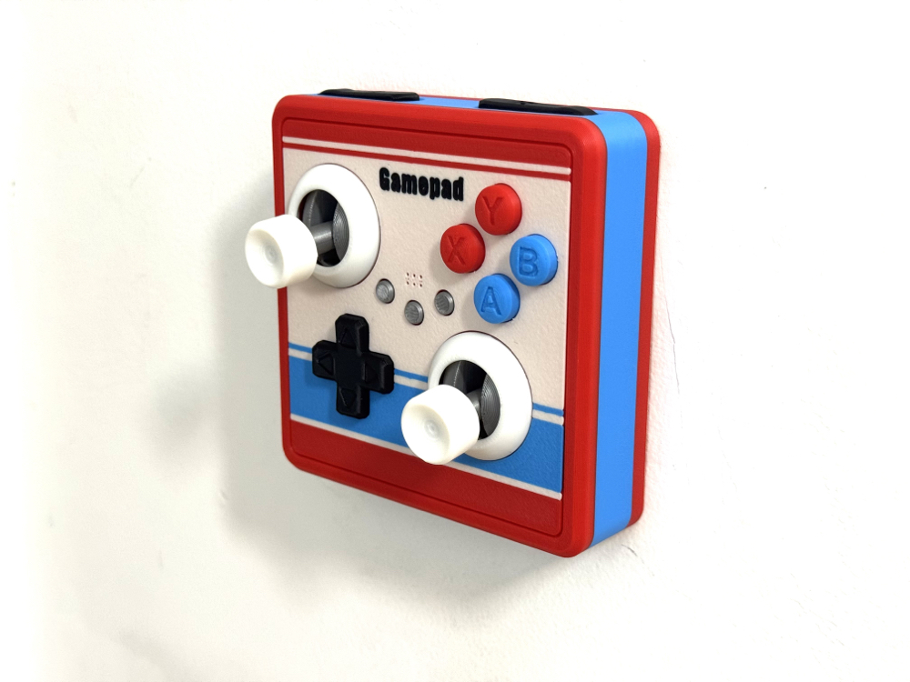 Gamepad Temalı Işık Anahtarı Kapağı