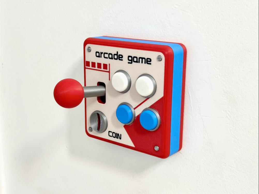 Arcade Temalı Işık Anahtarı Kapağı