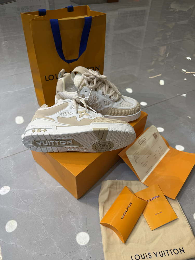LV skate bej sneakers