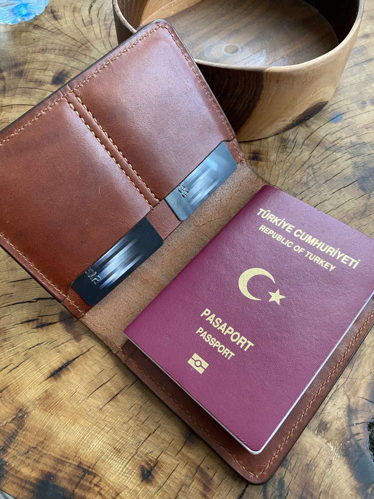 Talu Taba Pasaport Cüzdanı