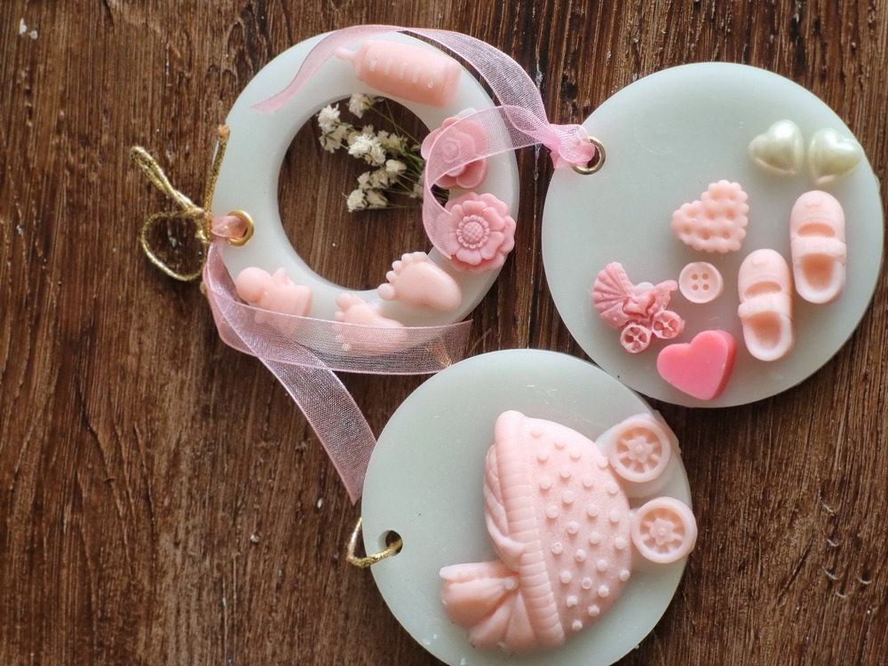 Baby shower, doğum günü, cinsiyet partisi için hediye 10 Adet