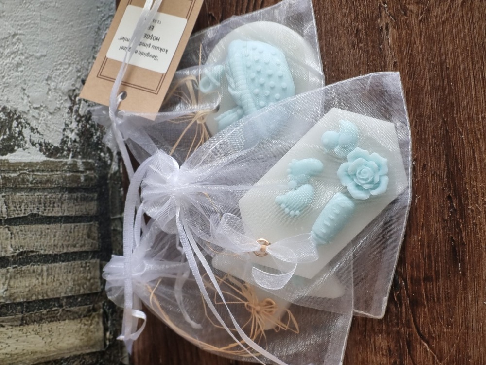 Baby shower, doğum günü, cinsiyet partisi için hediye 10 Adet