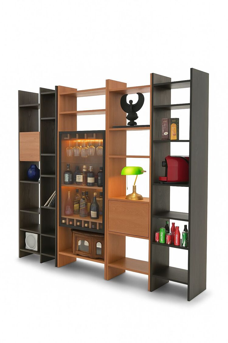 Modül Kitaplık / Bar