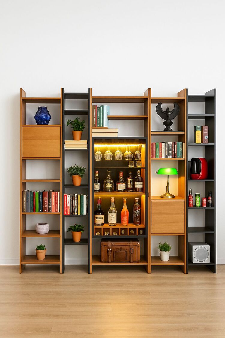 Modül Kitaplık / Bar