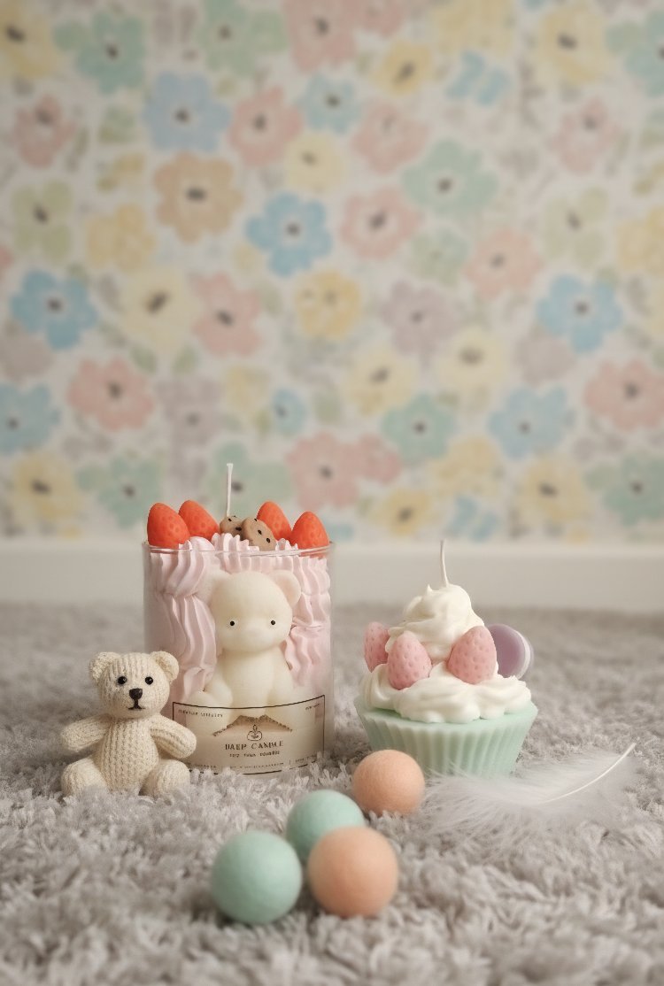 Cupcake Mint&Strawberry