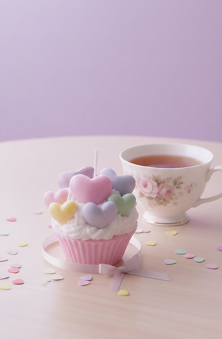 Heart Cupcake